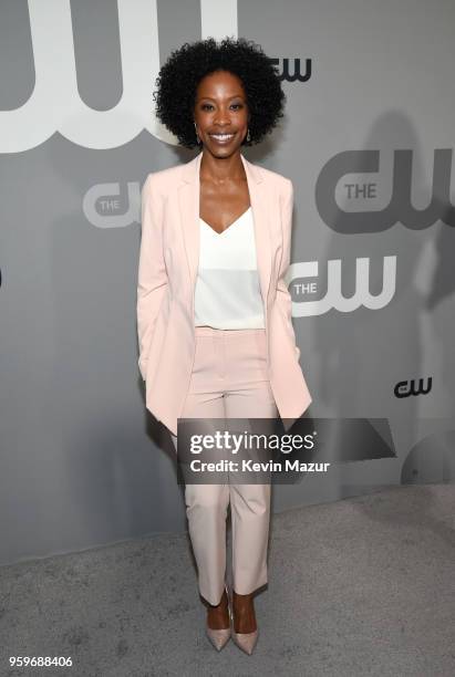 Karimah Westbrook attends The CW Network's 2018 upfront at The London Hotel on May 17, 2018 in New York City.