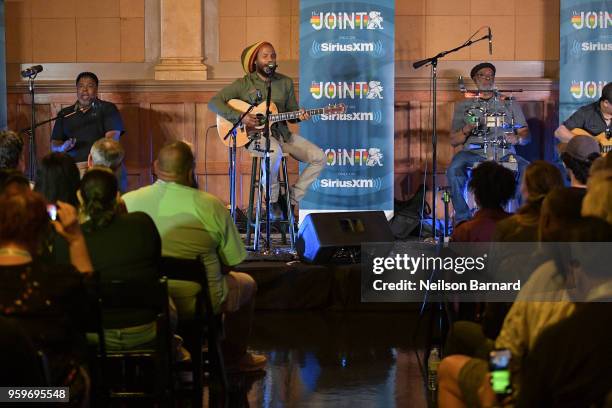 Ziggy Marley performs on stage as part of an exclusive listener event for the SiriusXM Channel 'The Joint' at Village Studios on May 17, 2018 in Los...