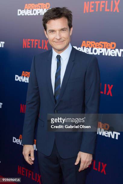 Jason Bateman arrives for the premiere of Netflix's "Arrested Development" Season 5 at Netflix FYSee Theater on May 17, 2018 in Los Angeles,...