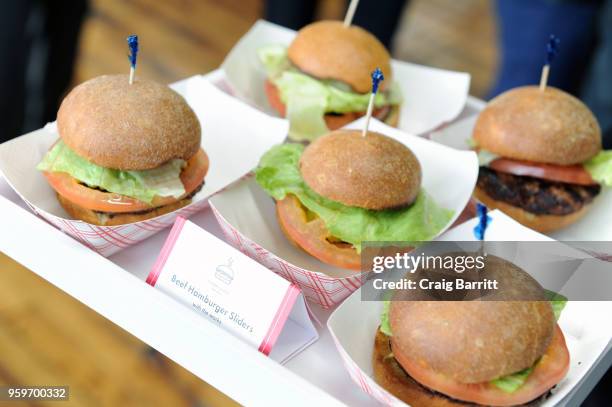 Atmosphere at the AD, Bon Appetit and Delta Faucet toast of the Conde Nast Kitchen Studio on May 17, 2018 in New York City.