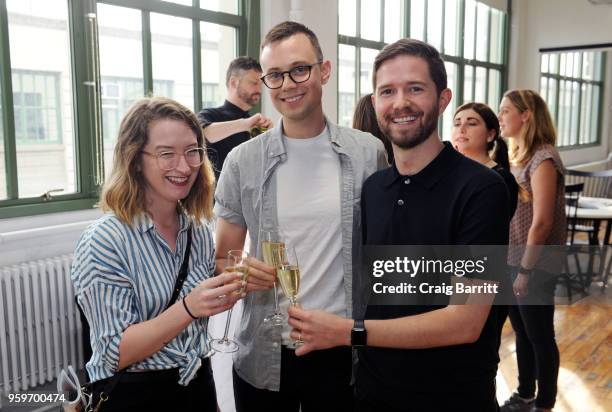 Atmosphere at the AD, Bon Appetit and Delta Faucet toast of the Conde Nast Kitchen Studio on May 17, 2018 in New York City.