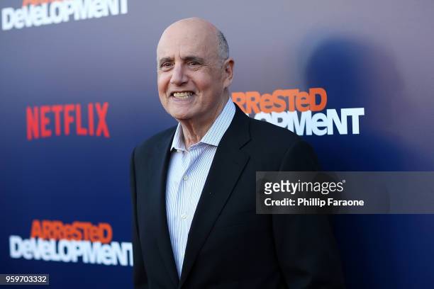 Jeffrey Tambor attends the premiere of Netflix's "Arrested Development" Season 5 at Netflix FYSee Theater on May 17, 2018 in Los Angeles, California.