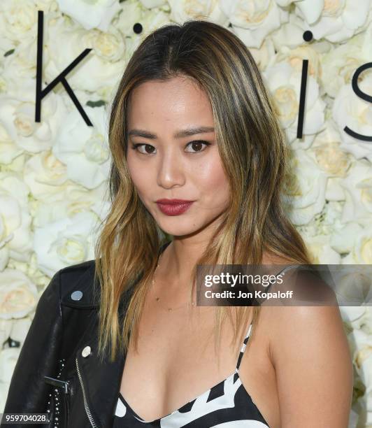 Jamie Chung attends Gigi C Bikinis Pop-Up Launch Event at The Park at The Grove on May 17, 2018 in Los Angeles, California.