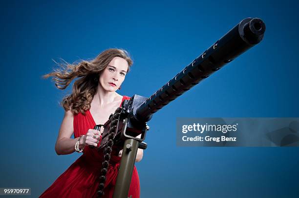 manning the 50 caliber - machinegeweer stockfoto's en -beelden