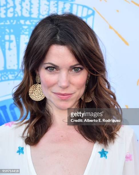 Actress Courtney Henggeler attends the 2018 Heal The Bay's Bring Back The Beach Awards Gala at The Jonathan Club on May 17, 2018 in Santa Monica,...