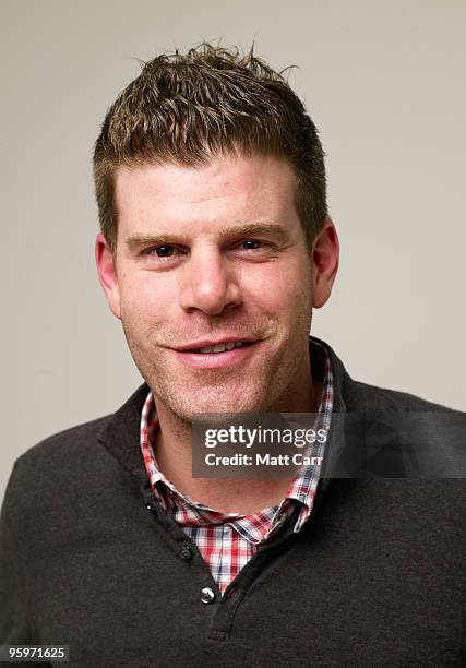 Actor Stephen Rannazzisi poses for a portrait during the 2010 Sundance Film Festival held at the Getty Images portrait studio at The Lift on January...