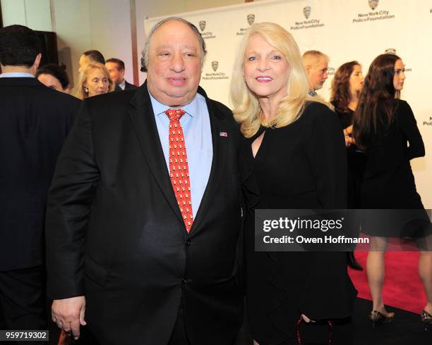 John Catsimatidis and Margo Catsimatidis attends the New York City Police Foundation 2018 Gala on May 17, 2018 in New York City.