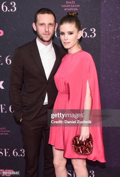 Jamie Bell and Kate Mara attend the New York premiere of FX series 'Pose' at Hammerstein Ballroom on May 17, 2018 in New York City.