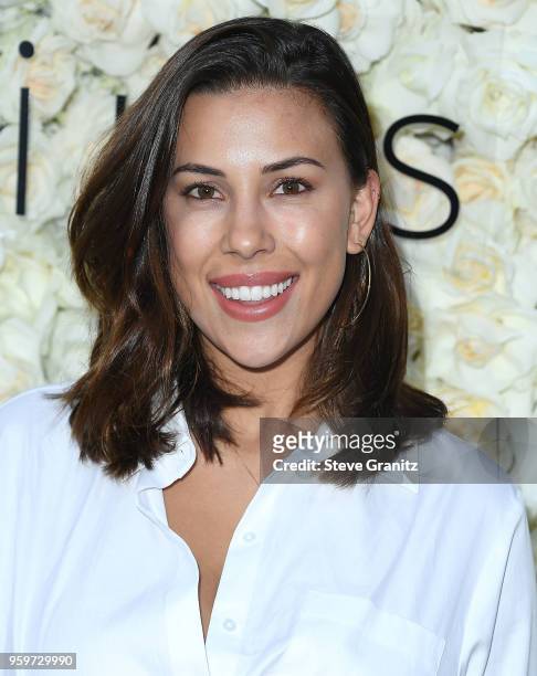 Devin Brugman arrive at the Gigi C Bikinis Pop-Up Launch Event at The Park at The Grove on May 17, 2018 in Los Angeles, California.