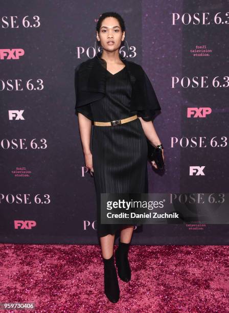 Ava Grey attends the New York premiere of FX series 'Pose' at Hammerstein Ballroom on May 17, 2018 in New York City.