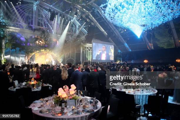 General view during the amfAR Gala Cannes 2018 dinner at Hotel du Cap-Eden-Roc on May 17, 2018 in Cap d'Antibes, France.