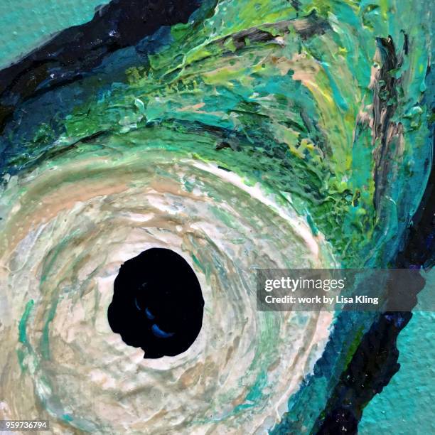 abstract rendering of the eye of a hurricane - jade gema imagens e fotografias de stock