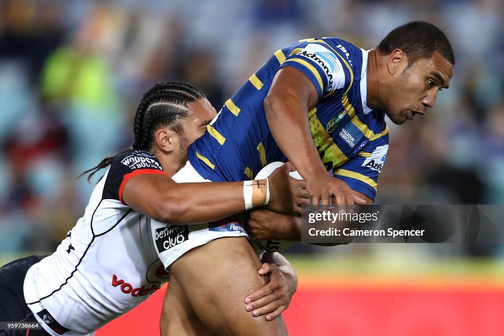 NRL Rd 11 - Eels v Warriors