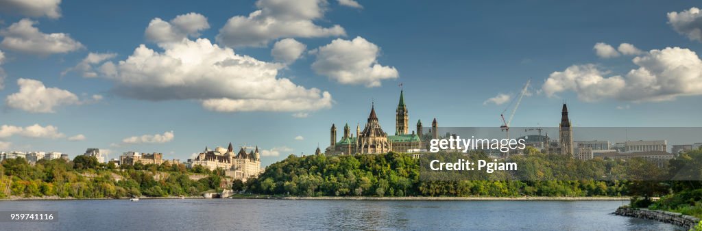Parliament Hill in Ottawa Ontario Canada