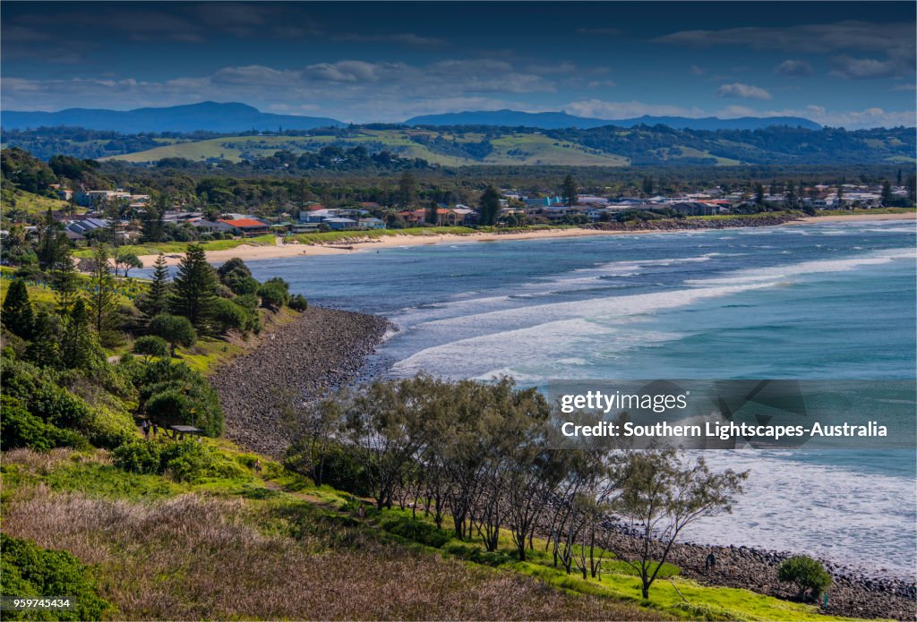 Lennox head coastal view, New south Wales, Australia.