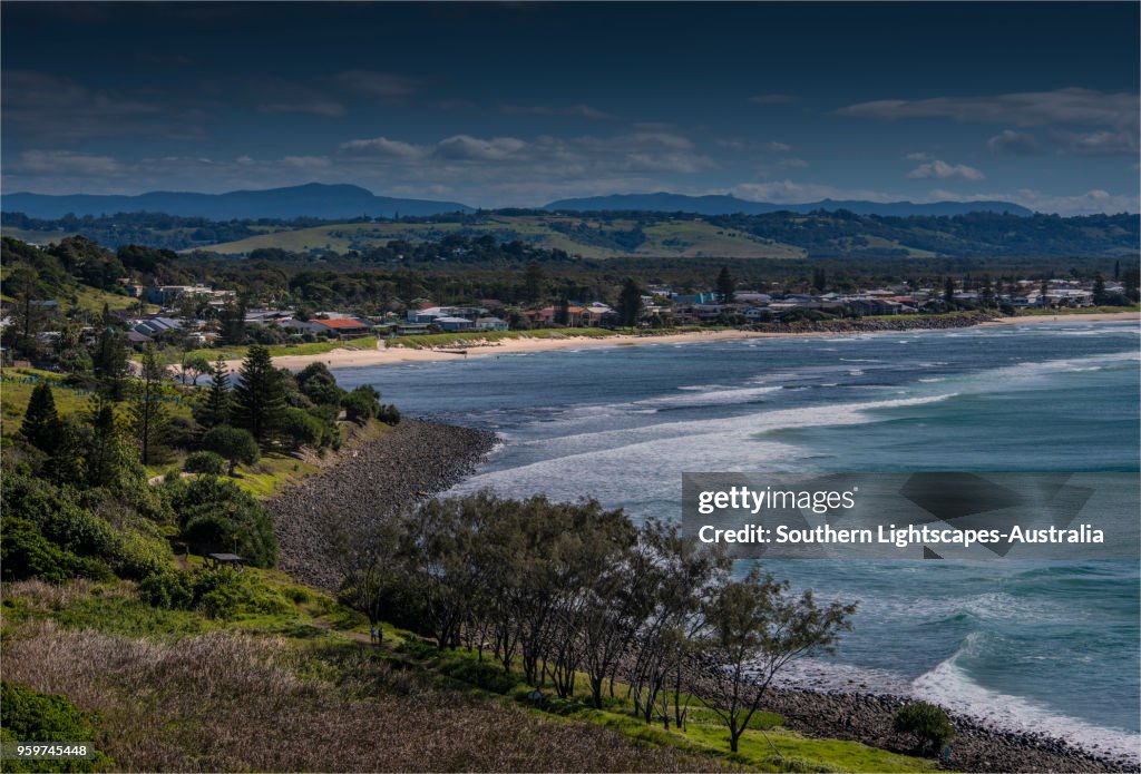 Lennox head coastal view, New south Wales, Australia.