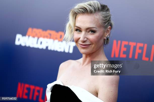 Portia de Rossi attends the premiere of Netflix's 'Arrested Development' Season 5 at Netflix FYSee Theater on May 17, 2018 in Los Angeles, California.