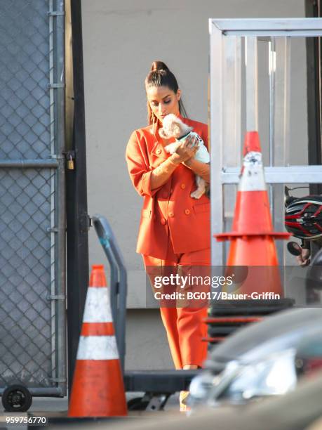 Lilly Singh is seen arriving at the 'Jimmy Kimmel Live' on May 17, 2018 in Los Angeles, California.