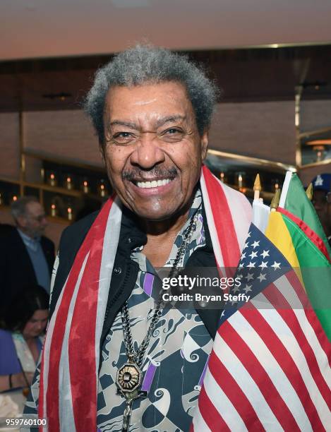 Boxing promoter Don King attends the From Dust To Gold preview party at the Palms Casino Resort on May 17, 2018 in Las Vegas, Nevada.