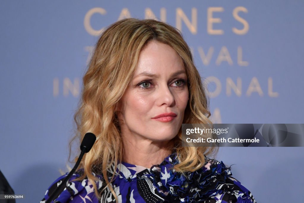 Actress Vanessa Paradis attends "Knife + Heart " Press Conference