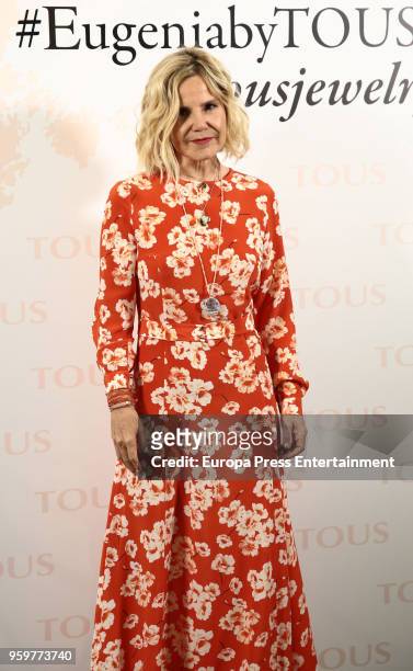 Eugenia Martinez de Irujo presents 'Mi Talisman' collection by Tous on May 17, 2018 in Madrid, Spain.