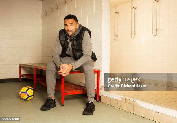 Footballer Callum Wilson is photographed for the Observer on January 9, 2018 in Bournemouth, England.