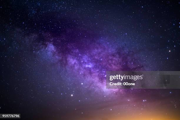 milky way galaxy close up - stringed instrument stock pictures, royalty-free photos & images