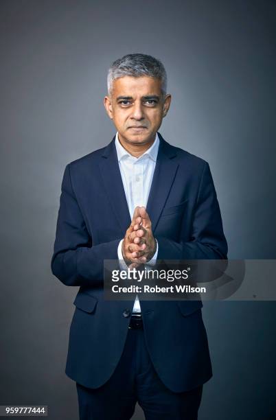 Labour politician and mayor of London, Sadiq Khan is photographed for the Times on February 2, 2018 in London, England.