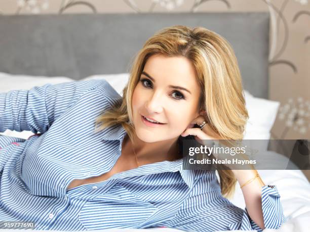 Tv presenter Helen Skelton is photographed for the Daily Mail on January 17, 2018 in Kendal, England.