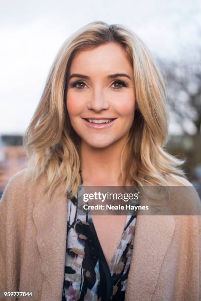 Tv presenter Helen Skelton is photographed for the Daily Mail on January 17, 2018 in Kendal, England.