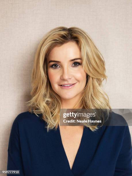 Tv presenter Helen Skelton is photographed for the Daily Mail on January 17, 2018 in Kendal, England.