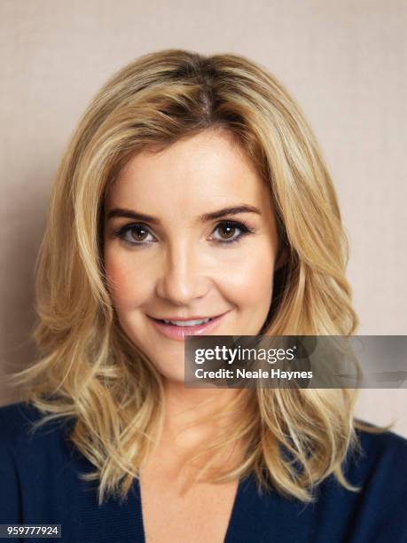 Tv presenter Helen Skelton is photographed for the Daily Mail on January 17, 2018 in Kendal, England.