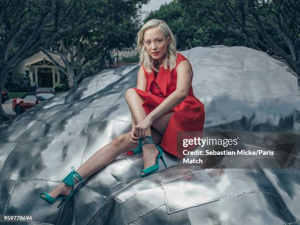 Actor Pom Klementieff is photographed for Paris Match on April 30, 2018 in Los Angeles, California.