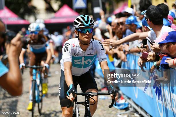 Vasil Kiryienka of Belarus and Team Sky / during the 101st Tour of Italy 2018, Stage 13 a 180km stage from Ferrara to Nervesa Della Battaglia / Giro...