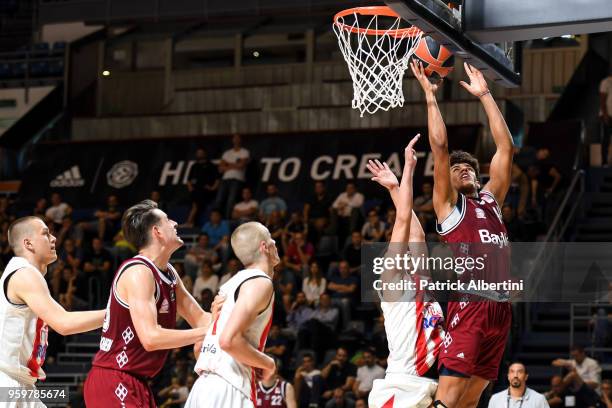 Sasha Grant, #44 of U18 FC Bayern Munich in action during the Adidas Next Generation Tournament game between U18 FC Bayern Munich v U18 Crvena Zvezda...