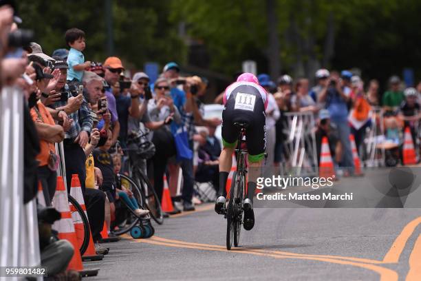 Taylor Phinney of USA and Team EF Education First-Drapac rides during stage four of the 13th Amgen Tour of California 2018 San Jose / Morgan Hill a...