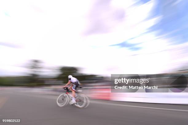 Mike Teunissen of Netherlands and Team Sunweb rides during stage four of the 13th Amgen Tour of California 2018 San Jose / Morgan Hill a 34.7 km...