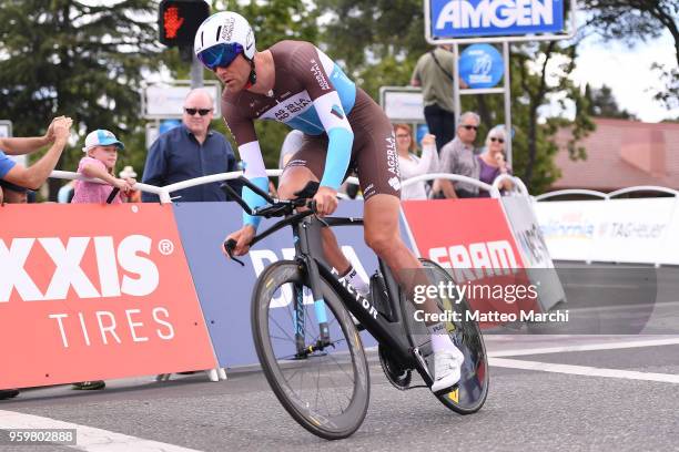 Stijn Vanderbergh of Belgium and Team EF Education First-Drapac rides during stage four of the 13th Amgen Tour of California 2018 San Jose / Morgan...