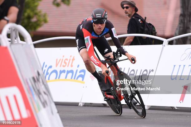 Michael Schar of Switzerland and BMC Racing Team rides during stage four of the 13th Amgen Tour of California 2018 San Jose / Morgan Hill a 34.7 km...