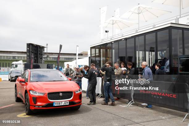 Atmosphere during the Jaguar I-PACE Smartcone Challenge on the occasion of the Formular E weekend at Tempelhof Airport on May 18, 2018 in Berlin,...