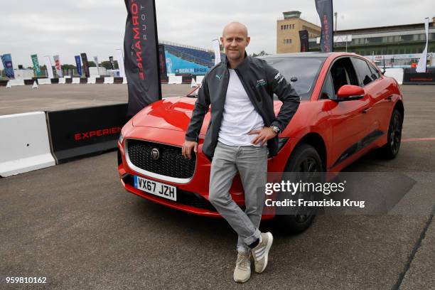 Juergen Vogel during the Jaguar I-PACE Smartcone Challenge on the occasion of the Formular E weekend at Tempelhof Airport on May 18, 2018 in Berlin,...