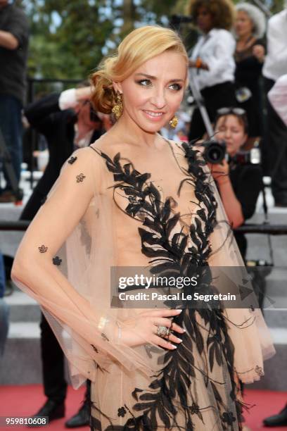 Tatiana Navka attends the screening of "Ayka" during the 71st annual Cannes Film Festival at Palais des Festivals on May 18, 2018 in Cannes, France.