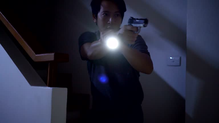 Using A Flashlight In House 768 Using Flashlight At Home Stock Videos, Footage, & 4K Video Clips ...