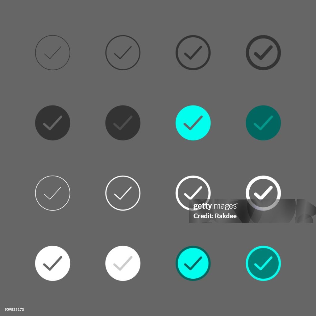 Check Mark Icon - Multi Series