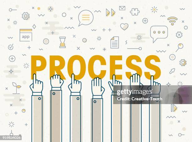Process High-Res Vector Graphic - Getty Images