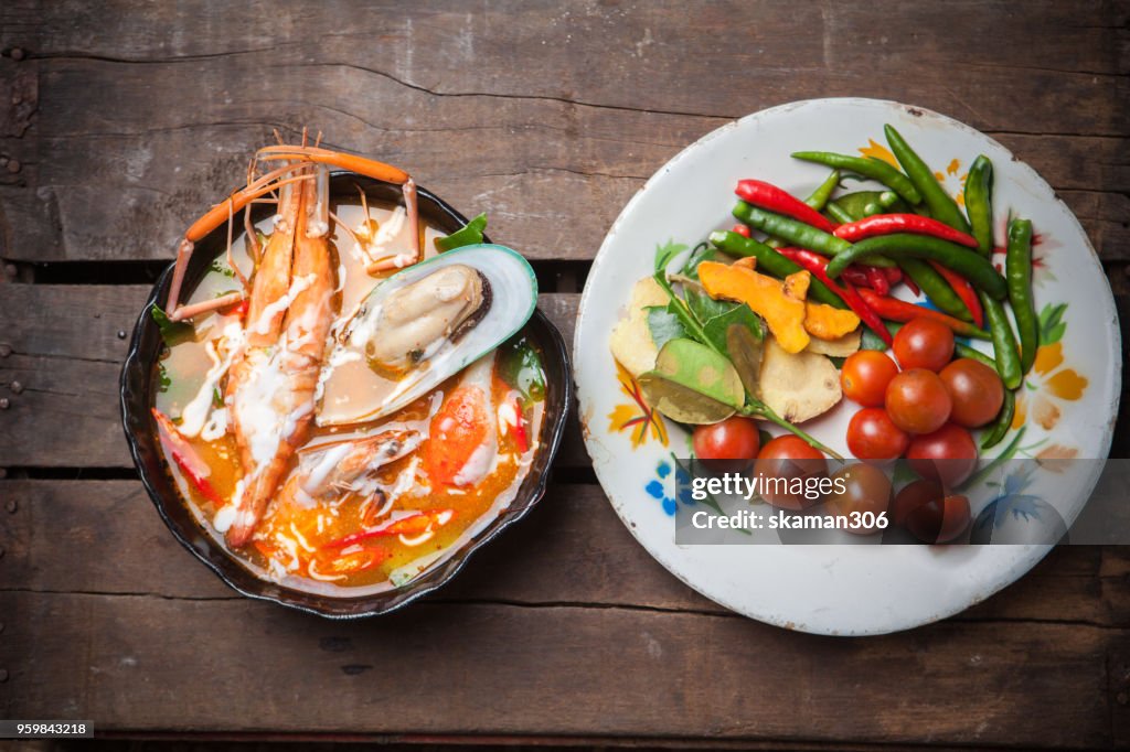 Thailand traditional herb and Cooking