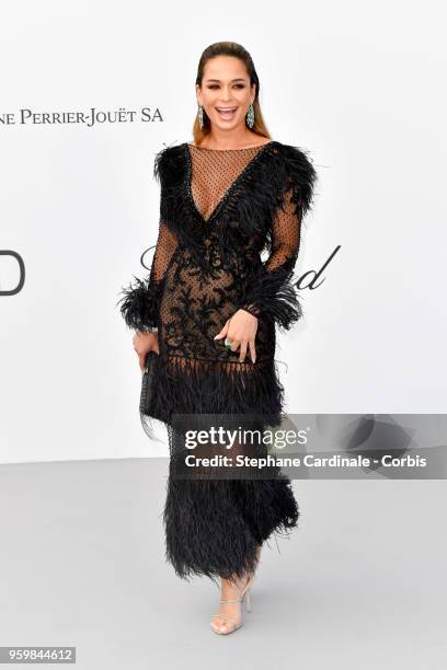 Guest arrives at the amfAR Gala Cannes 2018 at Hotel du Cap-Eden-Roc on May 17, 2018 in Cap d'Antibes, France.