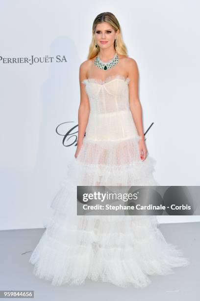 Guest arrives at the amfAR Gala Cannes 2018 at Hotel du Cap-Eden-Roc on May 17, 2018 in Cap d'Antibes, France.