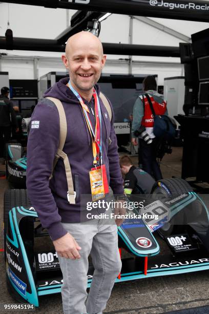 Juergen Vogel during the Jaguar I-PACE Smartcone Challenge on the occasion of the Formular E weekend at Tempelhof Airport on May 18, 2018 in Berlin,...