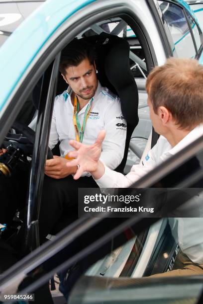 Giacomo Vogel during the Jaguar I-PACE Smartcone Challenge on the occasion of the Formular E weekend at Tempelhof Airport on May 18, 2018 in Berlin,...